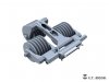 E.T. Model P35-041 WWII US ARMY T1E1 Earthworm Mine Exploder (for Late M32B1 Hull) ( 3D Printed ) 1/35